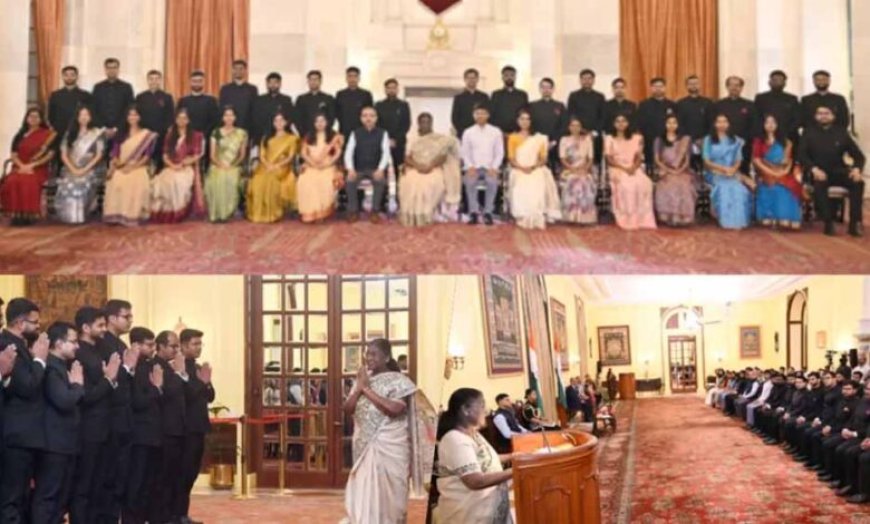 राष्ट्रपति मुर्मू ने विदेश सेवा प्रशिक्षु अधिकारियों से की मुलाकात, कहा—भारत की आत्मा का राजदूत बनें