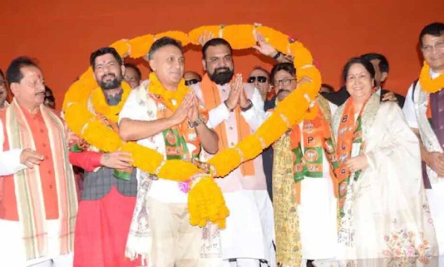 बिहार चुनाव से पहले आनंद मिश्रा और कई नेता BJP में शामिल, सुचित्रा और नागमणि भी जुड़े