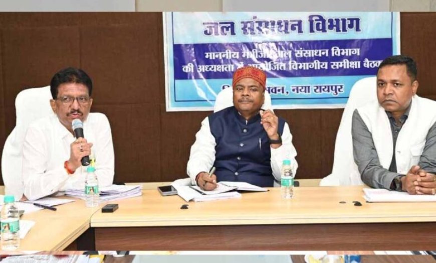 रायपुर : छत्तीसगढ़ रजत महोत्सव के दौरान जल महोत्सव का होगा आयोजन: मंत्री कश्यप