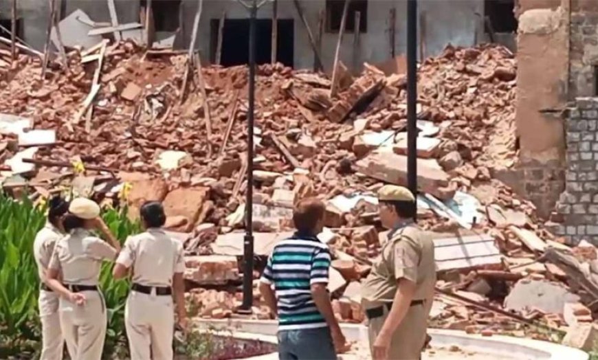 दिल्ली में बड़ा हादसा: तीन मंजिला इमारत गिरी, 3 की मौत, कई दबे, रेस्क्यू जारी